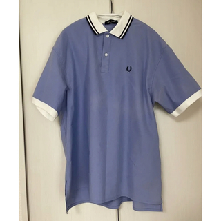 フレッドペリー(FRED PERRY)のフレッドペリー　ポロシャツ　ブルー　メンズファッジ(シャツ)