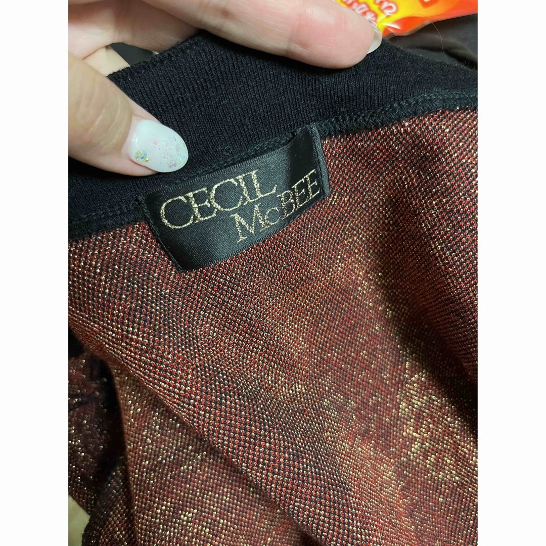 CECIL McBEE(セシルマクビー)の♡CECIL Mc BEE 派手目トップス レディースのトップス(カットソー(半袖/袖なし))の商品写真