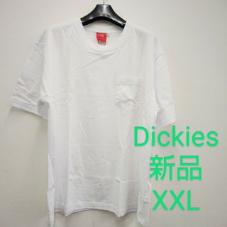 ディッキーズ(Dickies)のDickies メンズ Tシャツ ポケT BIGサイズ サークルネック(Tシャツ/カットソー(半袖/袖なし))