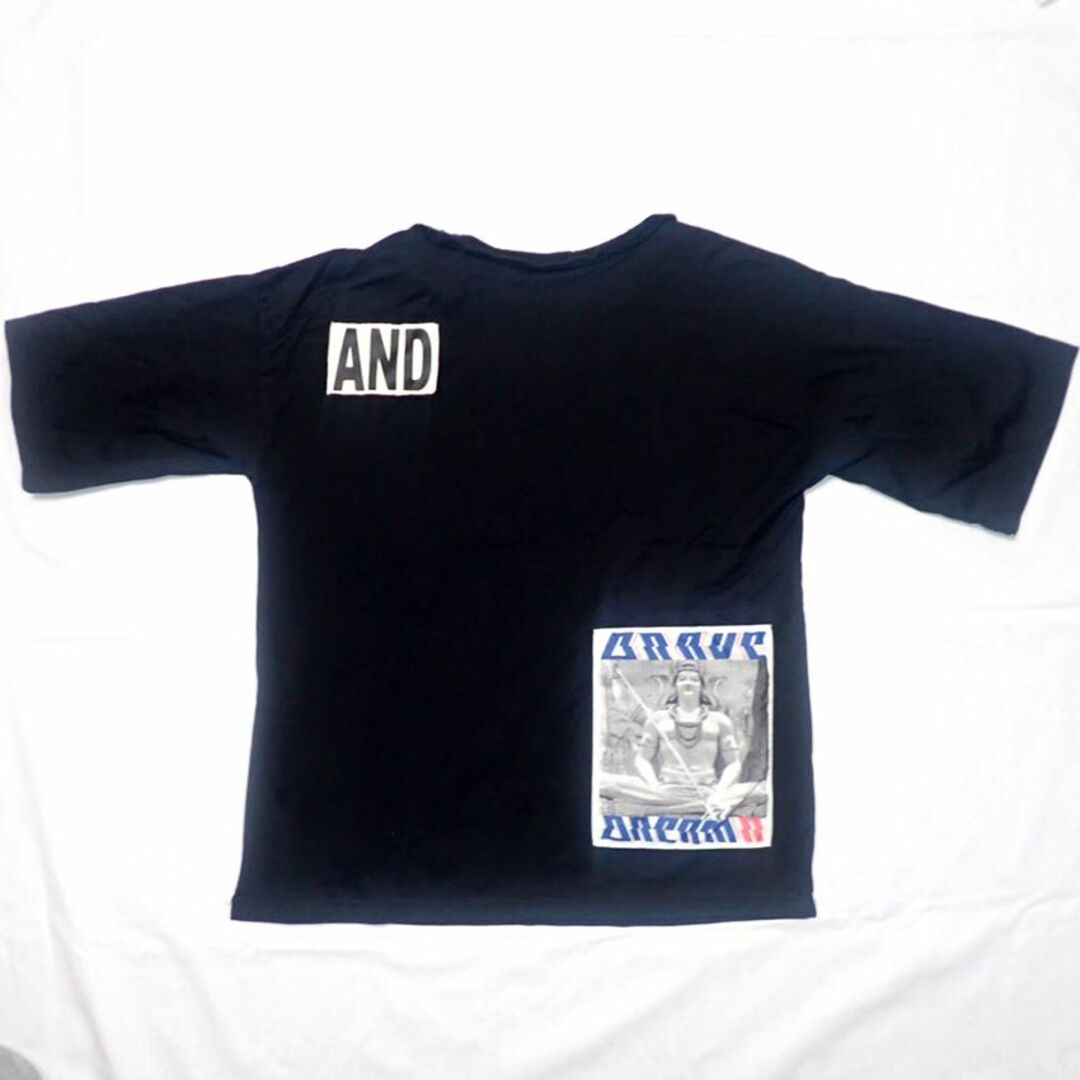 DIESEL(ディーゼル)のディーゼル 黒 メンズ Tシャツ/カットソー[b15-32］ メンズのトップス(Tシャツ/カットソー(半袖/袖なし))の商品写真