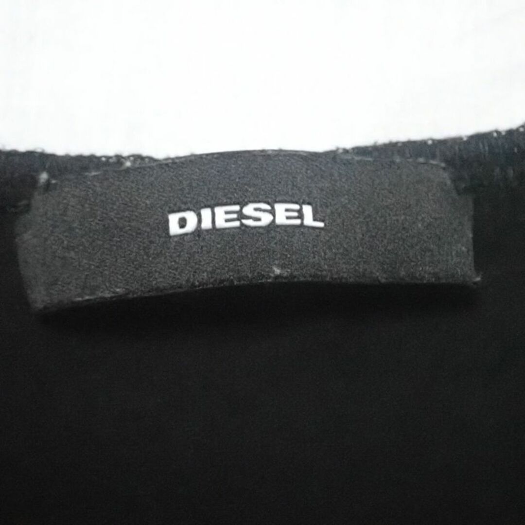 DIESEL(ディーゼル)のディーゼル 黒 メンズ Tシャツ/カットソー[b15-32］ メンズのトップス(Tシャツ/カットソー(半袖/袖なし))の商品写真