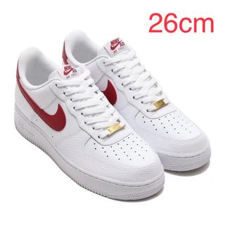 ナイキ(NIKE)のNike Air Force 1 Low White Team Red(スニーカー)