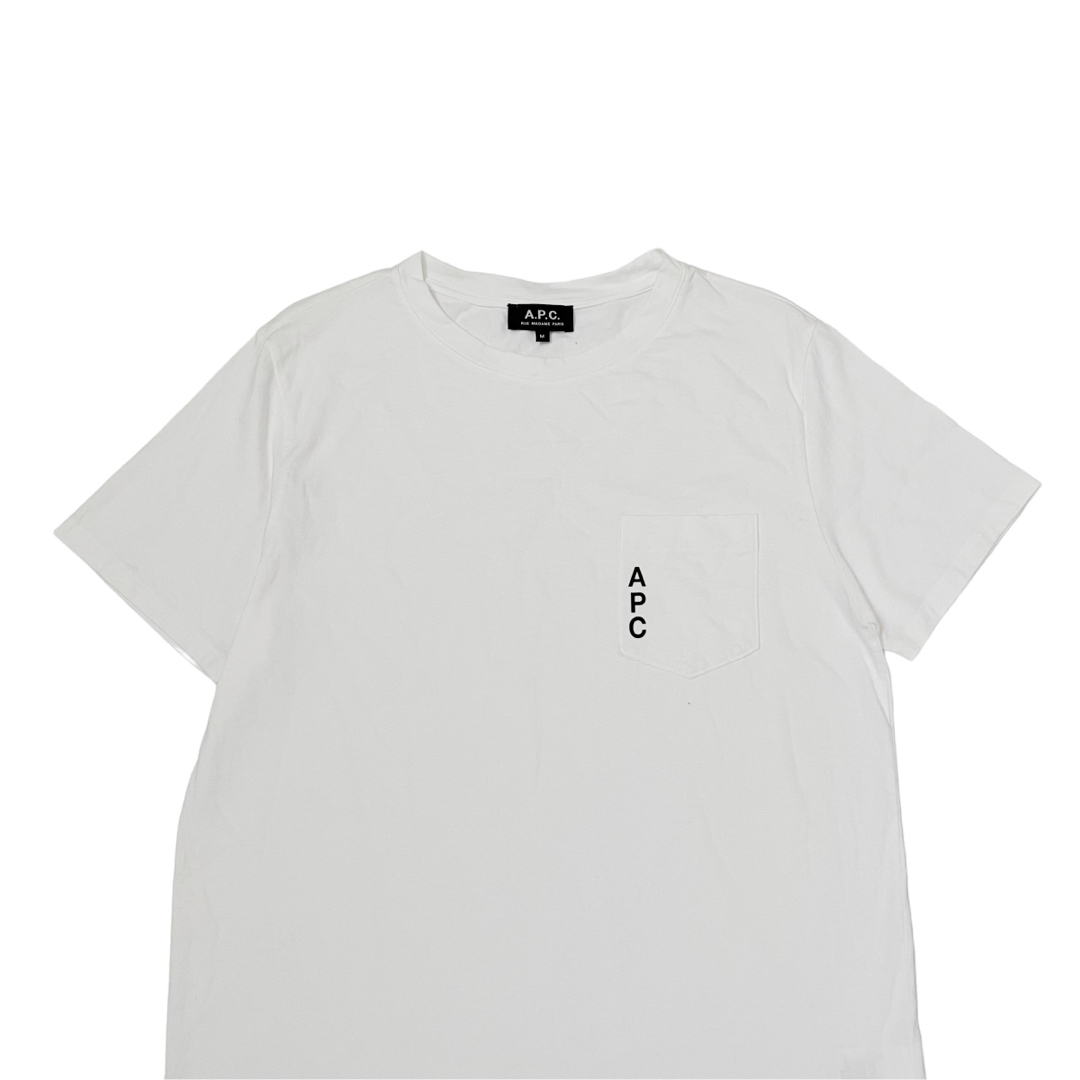 【A.P.C】ブランドロゴ　ポケットTシャツ