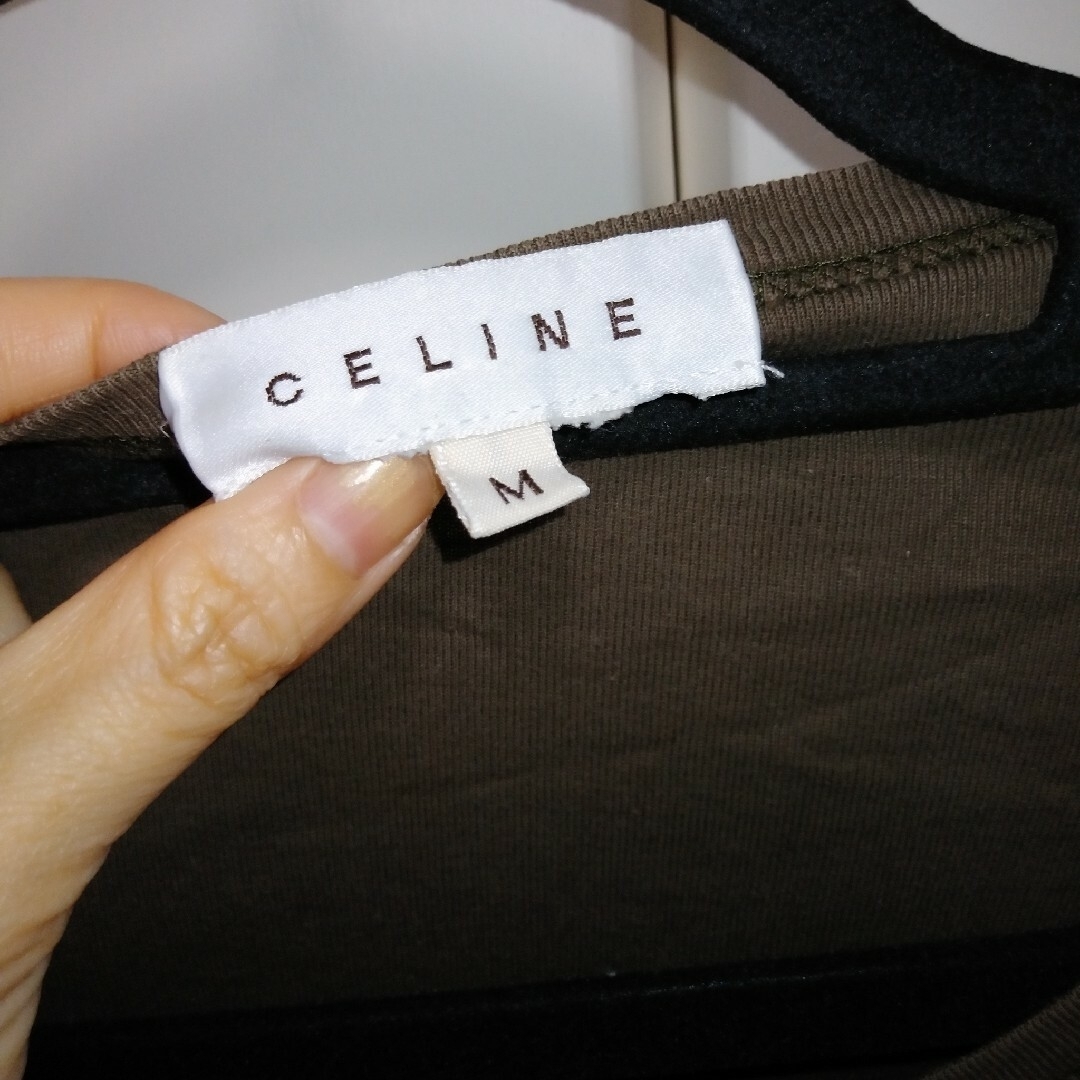 celine(セリーヌ)のセリーヌ　スタッズ　レディース　Tシャツ　美品 レディースのトップス(Tシャツ(半袖/袖なし))の商品写真