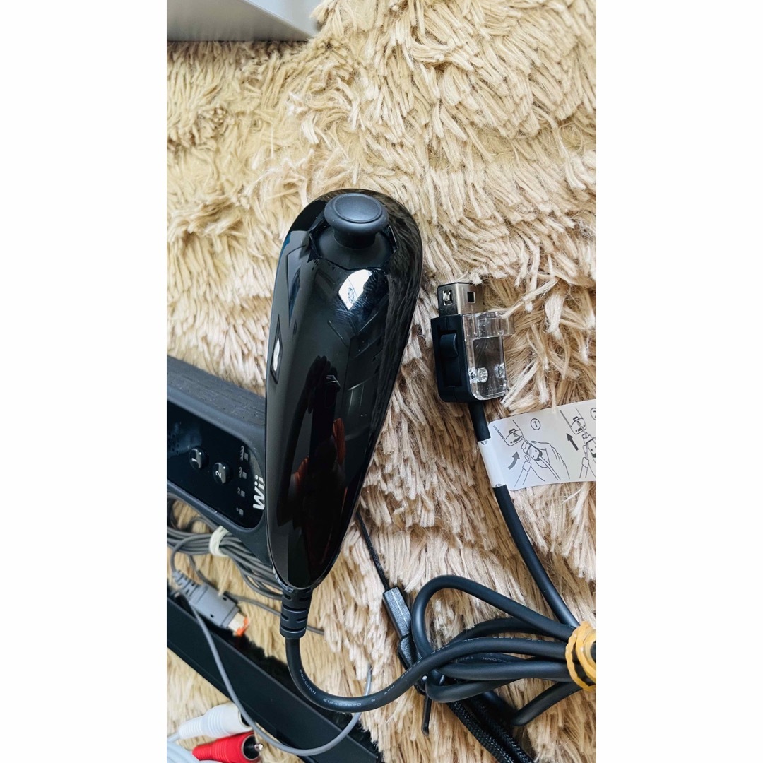 美品　Nintendo Wii RVL-S-KJ ブラック 5