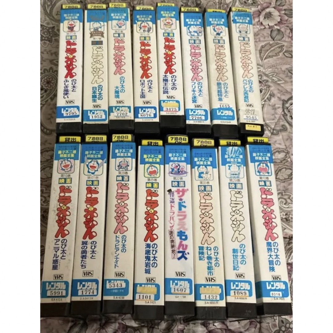 VHS映画ドラえもんまとめ売り