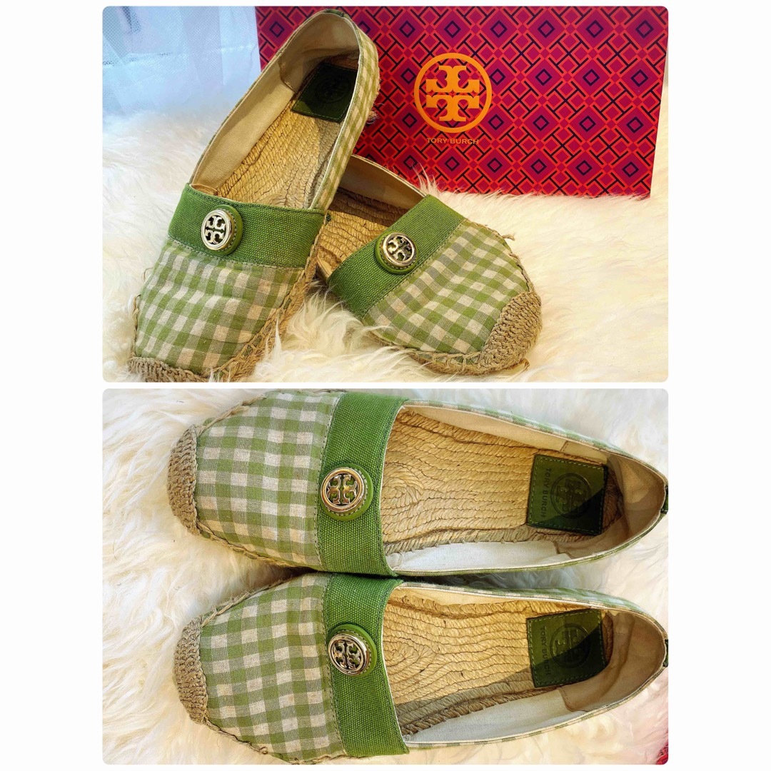 Tory Burch(トリーバーチ)の【激安！本物！】トリーバーチ フラットTory Burch エスパドリーユ レディースの靴/シューズ(スリッポン/モカシン)の商品写真