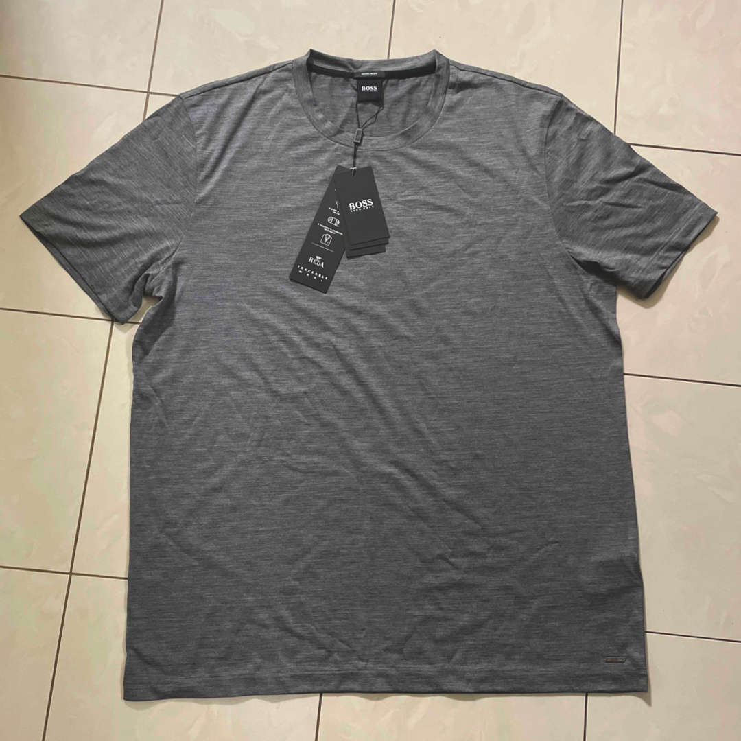 HUGO BOSS(ヒューゴボス)の⭐︎新品・未使用品⭐︎HUGO BOSS ヒューゴボス WOOLTシャツ XXL メンズのトップス(Tシャツ/カットソー(半袖/袖なし))の商品写真