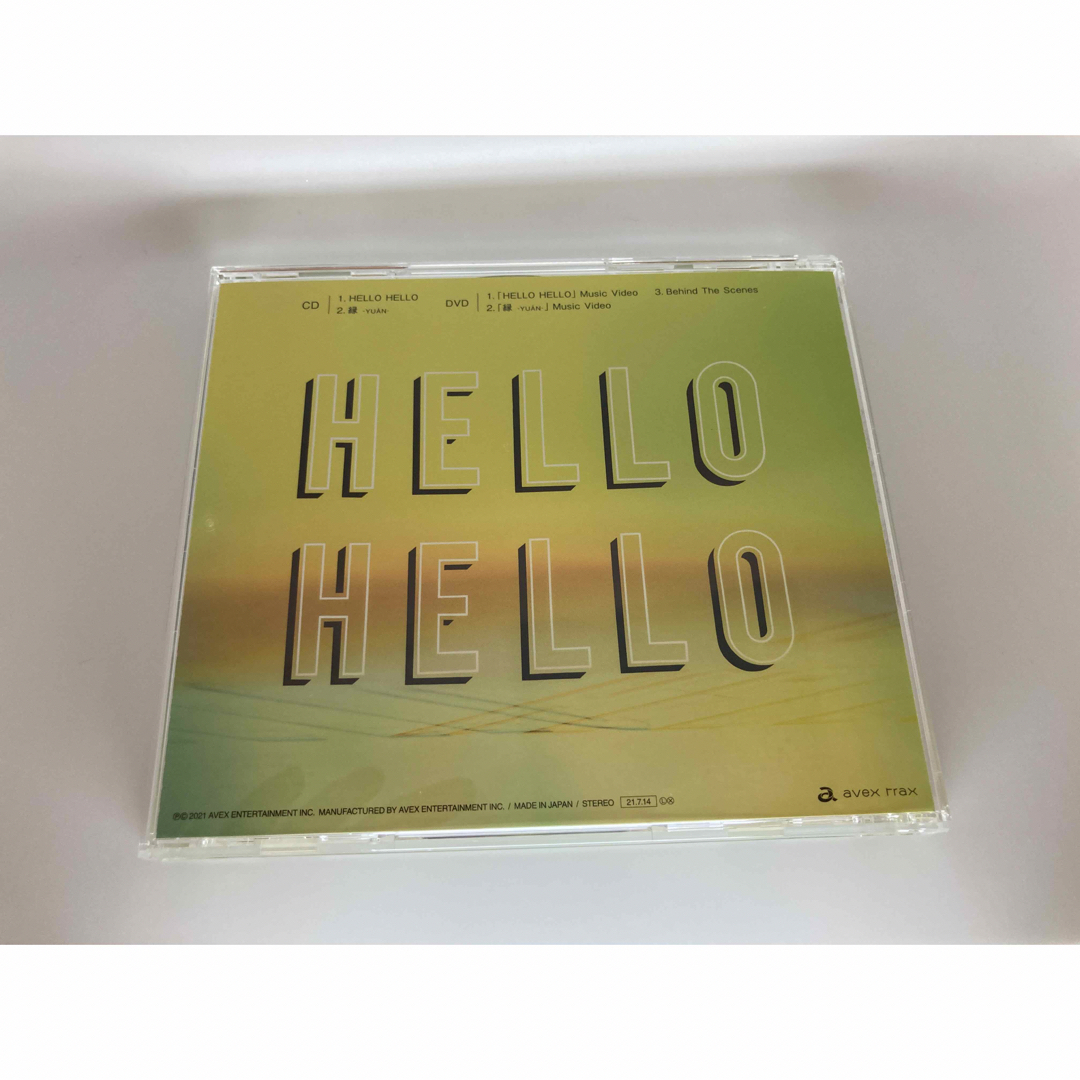 HELLO HELLO（初回盤A） エンタメ/ホビーのCD(ポップス/ロック(邦楽))の商品写真