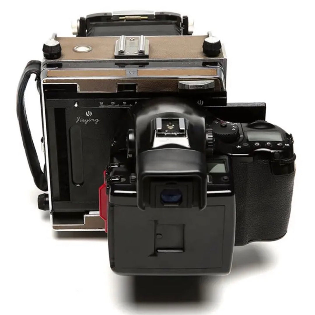 マミヤ Mamiya645マウントアダプター 4x5大判カメラ用