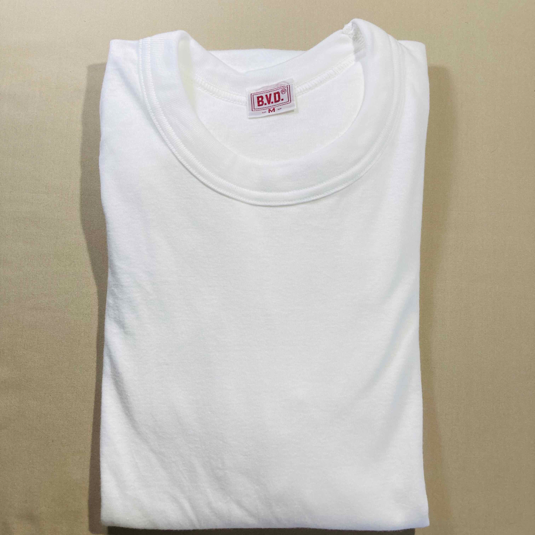 B.V.D(ビーブイディー)の【新品】BVD 長袖 丸首 Tシャツ M メンズのアンダーウェア(その他)の商品写真