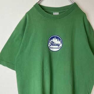 ダブル/ミストブルー 【人気カーキグリーン、インナーロゴ◎】stussy