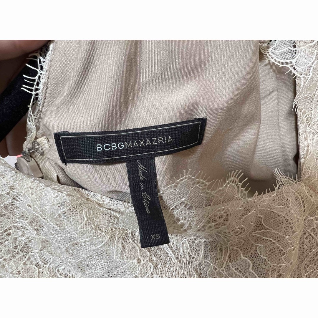 BCBGMAXAZRIA(ビーシービージーマックスアズリア)のBCBG MAXAZRIA レースワンピース レディースのワンピース(ミニワンピース)の商品写真