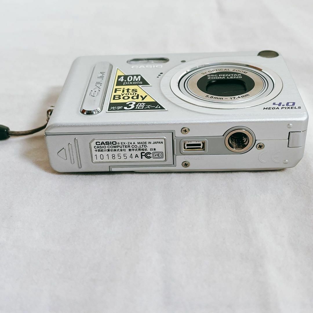 【動作品】美品　CASIO カシオ　EX-Z4A コンデジ　カメラ スマホ/家電/カメラのカメラ(コンパクトデジタルカメラ)の商品写真