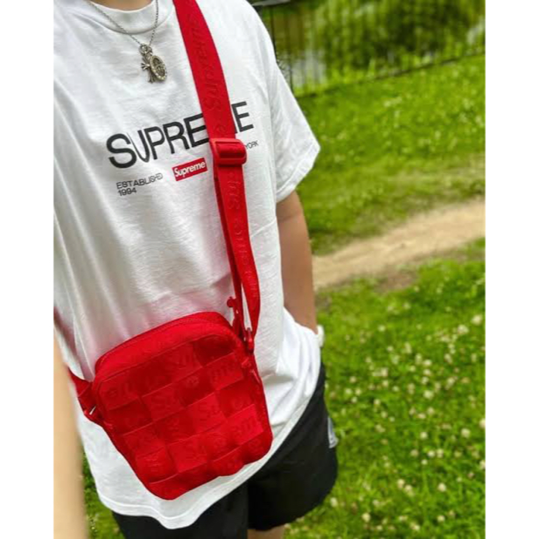 Supreme Woven Shoulder Bag