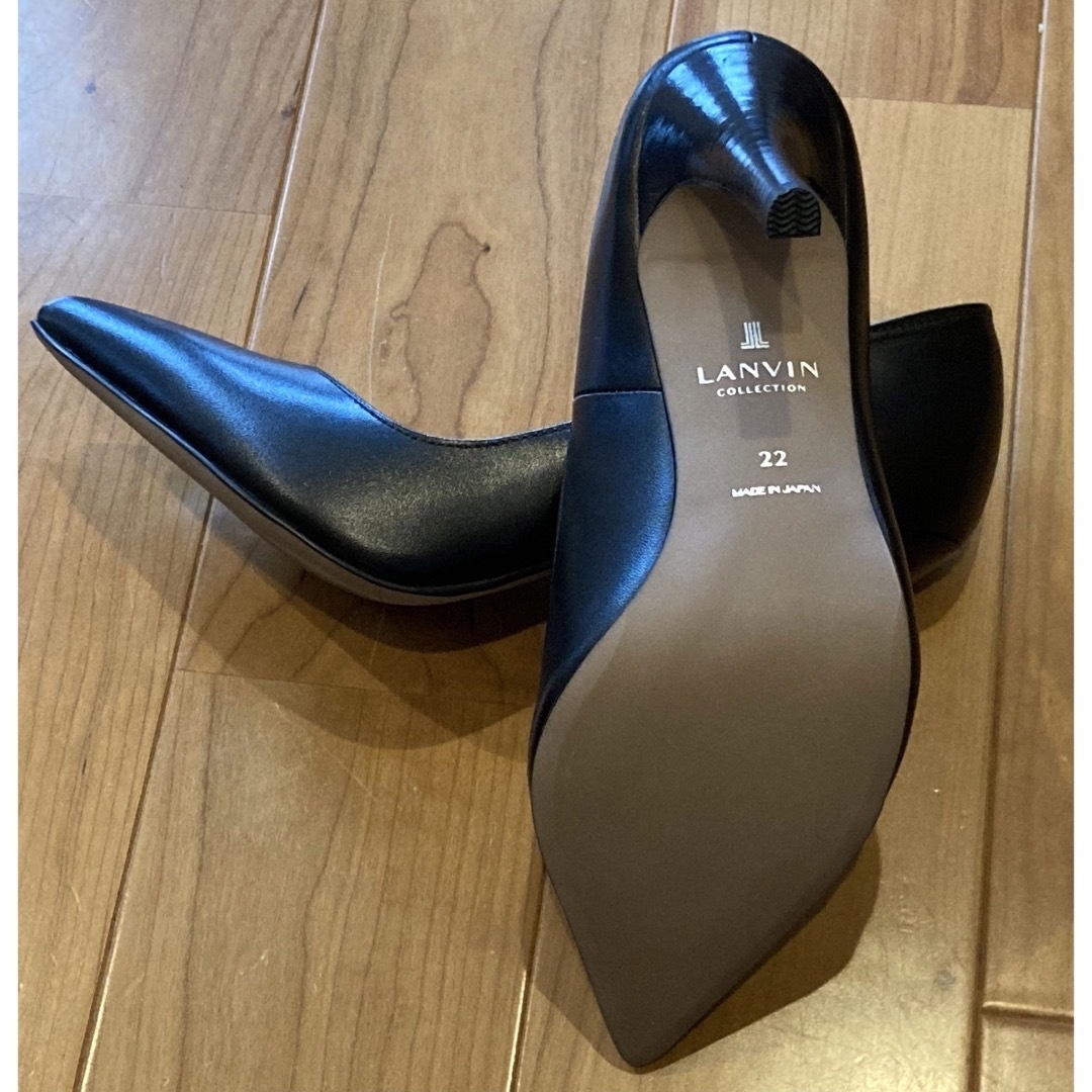 LANVIN COLLECTION(ランバンコレクション)の新品未使用　LANVIN collection　パンプス　ランバン　22cm レディースの靴/シューズ(ハイヒール/パンプス)の商品写真