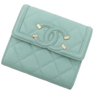 シャネル 財布(レディース)(ブルー・ネイビー/青色系)の通販 400点