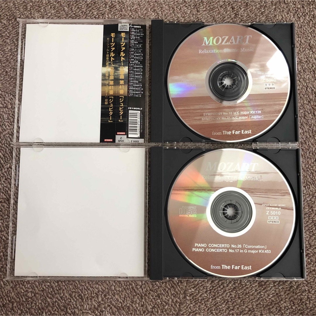 モーツァルトCD 18枚セット エンタメ/ホビーのCD(クラシック)の商品写真