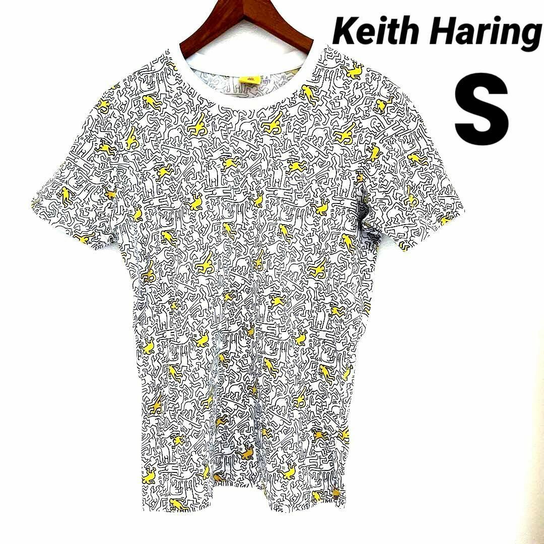 KEITH HARING(キースヘリング)の古着 希少 キースヘリング グラフィックTシャツ UNIQLO S メンズのトップス(Tシャツ/カットソー(半袖/袖なし))の商品写真