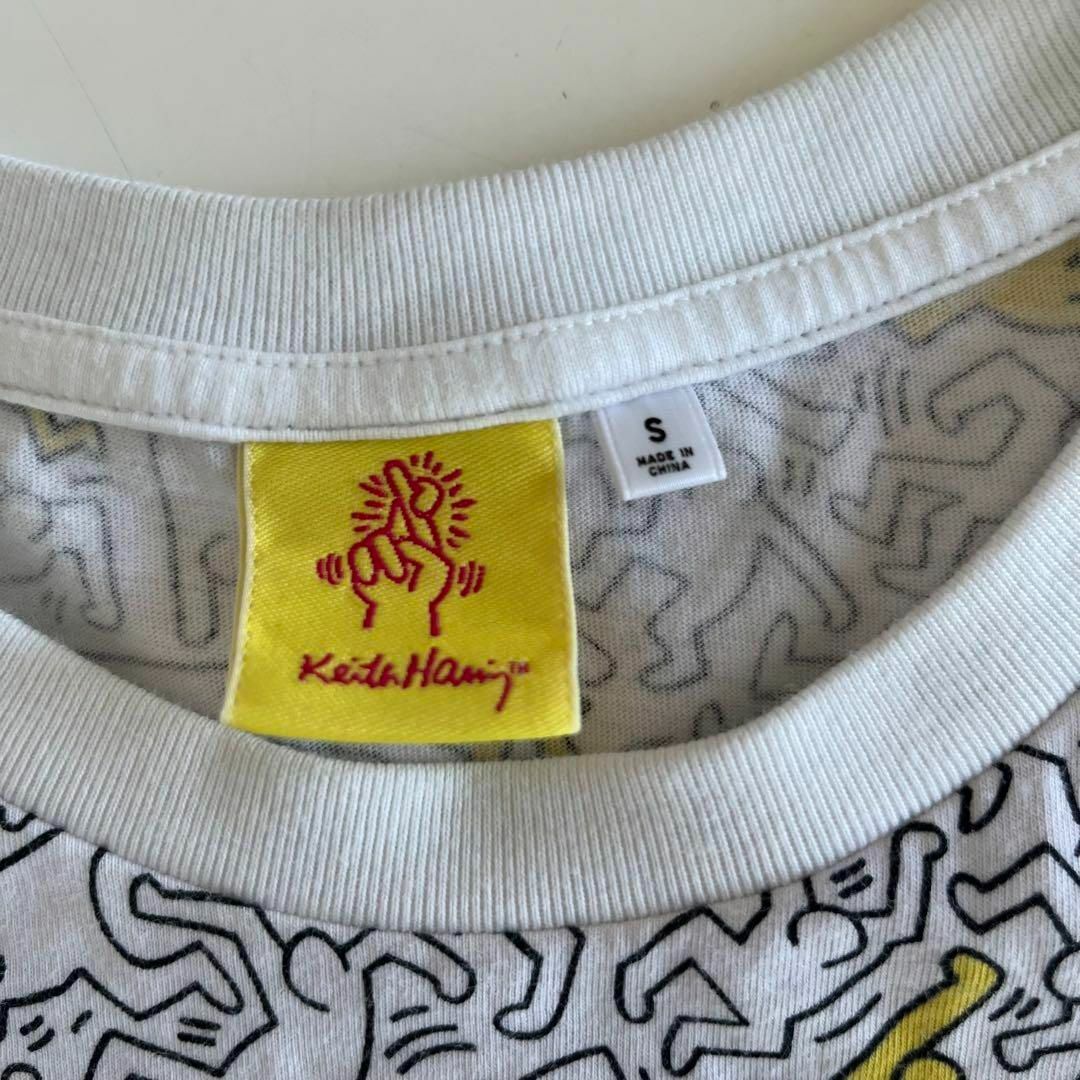 KEITH HARING(キースヘリング)の古着 希少 キースヘリング グラフィックTシャツ UNIQLO S メンズのトップス(Tシャツ/カットソー(半袖/袖なし))の商品写真