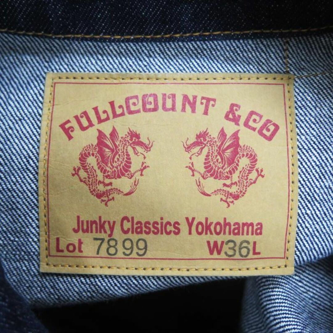 FULL COUNT×JC 7899 3RD TYPE JEAN JACKET