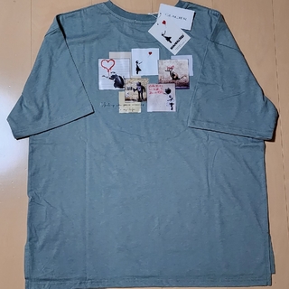 ハニーズ(HONEYS)の【新品未使用】BRANDALISED バンクシー Tシャツ　M(Tシャツ(半袖/袖なし))