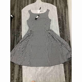 フォクシー(FOXEY) ひざ丈ワンピース(レディース)(ギンガムチェック