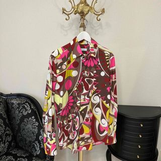 エミリオプッチ(EMILIO PUCCI)のエミリオプッチ　メンズ　シャツ　美品　レア(シャツ)