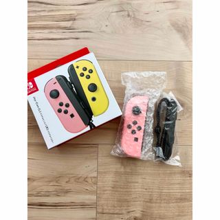 ニンテンドースイッチ(Nintendo Switch)の新品　任天堂スイッチ　ジョイコン　パステルピンク　のみ(家庭用ゲーム機本体)