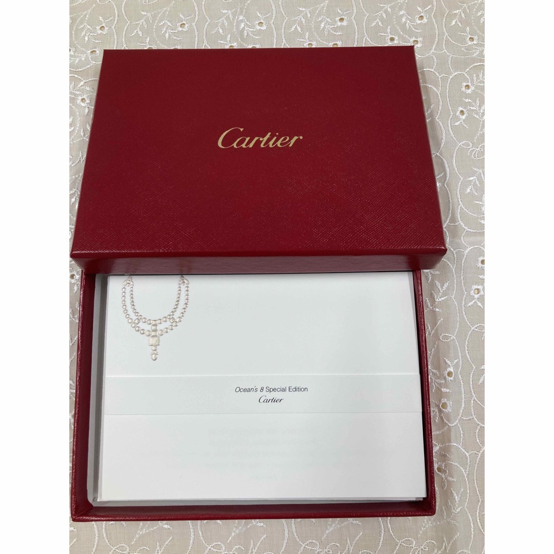 Cartier(カルティエ)のカルティエ  レターセット　10枚セット　新品未使用品 ハンドメイドの文具/ステーショナリー(カード/レター/ラッピング)の商品写真