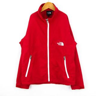 ノースフェイス(THE NORTH FACE) レッド 子供 ジャケット/上着(女の子