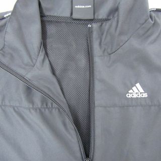 adidas - アディダス ナイロンジャケット ジップアップ 袖ロゴライン