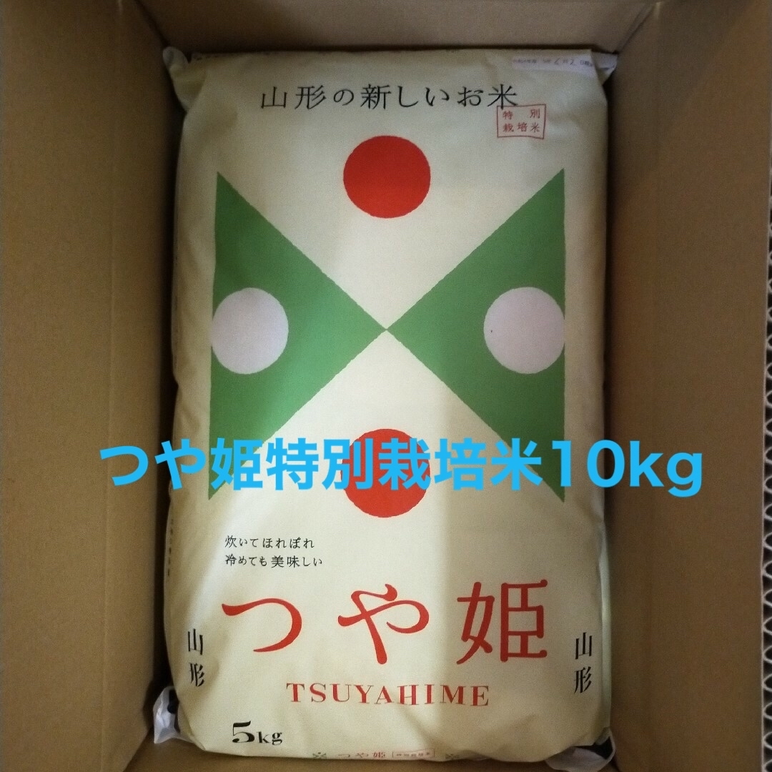 つや姫特別栽培米　10キロ　米/穀物