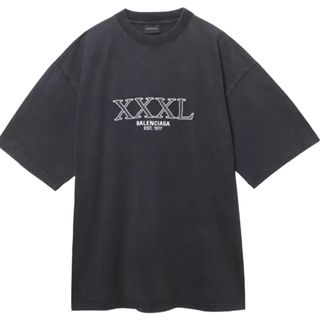 バレンシアガ(Balenciaga)のBALENCIAGA XXXLロゴTシャツ バレンシアガ(Tシャツ/カットソー(半袖/袖なし))