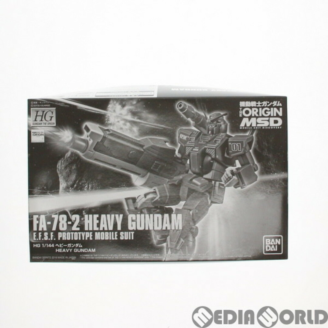 プレミアムバンダイ限定 HG 1/144 FA-78-2 ヘビーガンダム 機動戦士ガンダムTHE ORIGIN MSD プラモデル(5061816)  バンダイスピリッツ