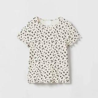 ザラキッズ(ZARA KIDS)の新品★フラワープリントT(6y)(Tシャツ/カットソー)