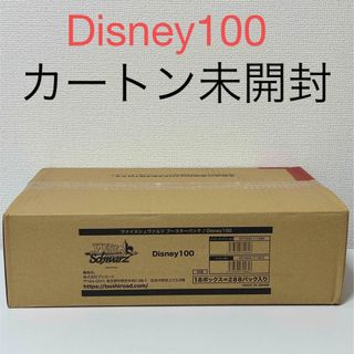 ヴァイスシュヴァルツ(ヴァイスシュヴァルツ)の【カートン未開封】Disney100 1カートン18ボックス(Box/デッキ/パック)