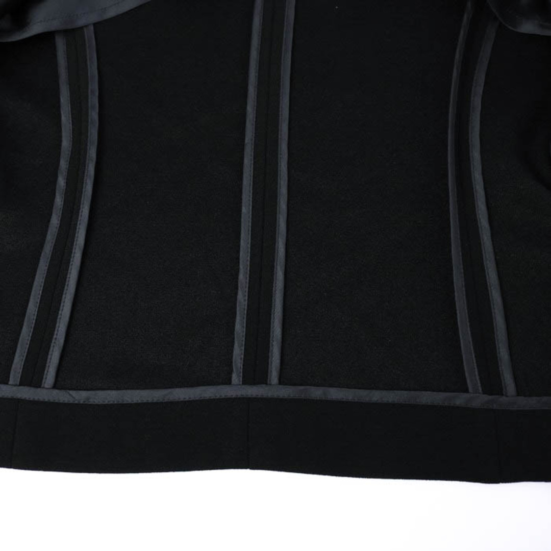 組曲 テーラードジャケット スーツ上 ビジネス フォーマル アウター 黒 レディース 2サイズ ブラック KUMIKYOKU