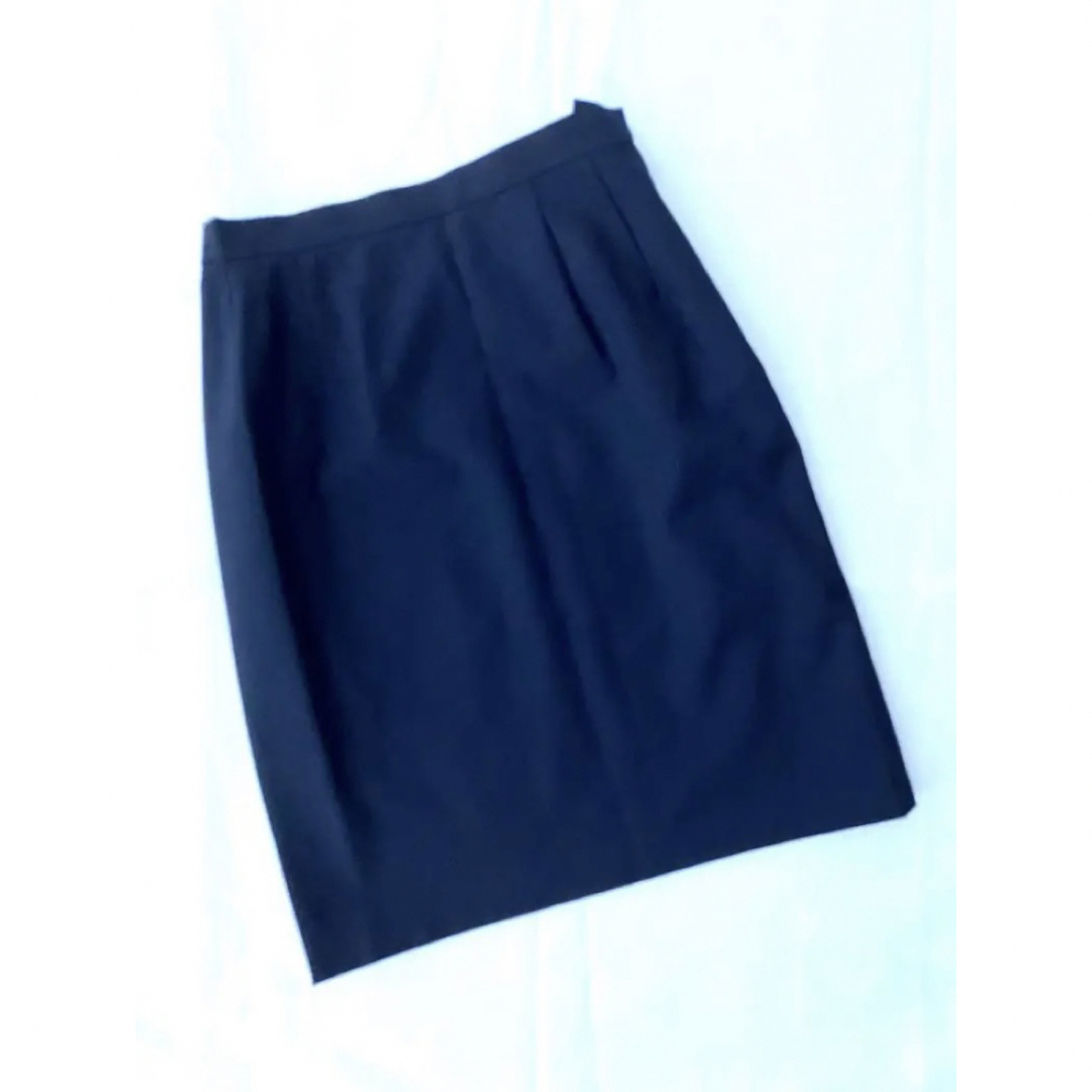 gaminerie(ギャミヌリィ)のgaminerie ギャミヌリィ スカートスーツ セットアップ 濃紺 レディースのフォーマル/ドレス(スーツ)の商品写真