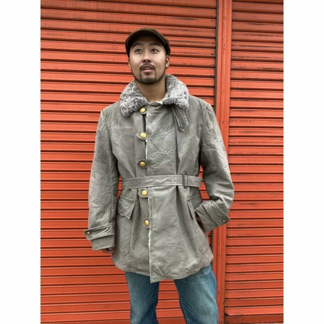 MILITARY(ミリタリー)の良品 1940s SWEDISH M1909 FIELD COAT スウェーデン メンズのジャケット/アウター(ミリタリージャケット)の商品写真