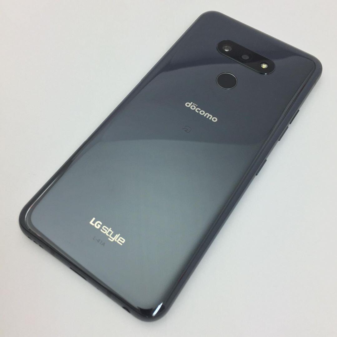 LG Electronics(エルジーエレクトロニクス)の【A】L-41A/LG style3/353825112339695 スマホ/家電/カメラのスマートフォン/携帯電話(スマートフォン本体)の商品写真