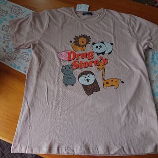 ドラッグストアーズ(drug store's)のdrugstore’s ﾌﾟﾘﾝﾄTシャツ(アニマル柄)(Tシャツ(半袖/袖なし))