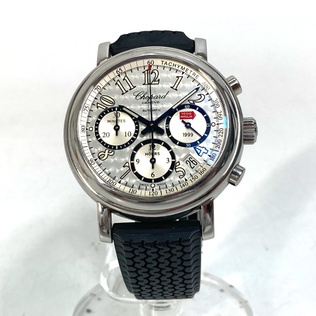 ショパール Chopard デイト クロノグラフ 8331 ミッレミリア 自動巻き 腕時計 SS シルバー