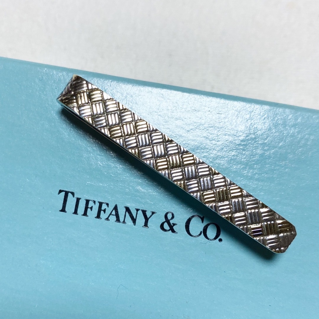 TIFFANY＆Co. ティファニー シグネチャー ネクタイピン タイピン タイバー シルバー925