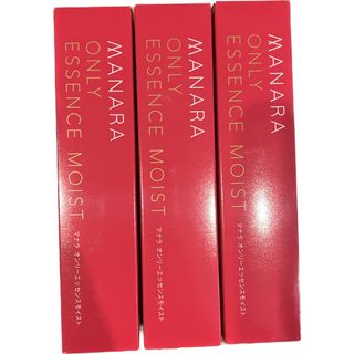 《新品未使用》MANARA マナラ オンリーエッセンスモイスト 100ml 3本