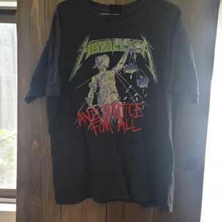 MetallicaメタリカTシャツXLヴィンテージUSA製(Tシャツ/カットソー(七分/長袖))