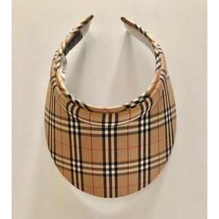 バーバリー(BURBERRY)のバーバリーゴルフ ノバチェック サンバイザー(その他)