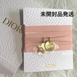 Christian Dior　ノベルティ　ブレスレット2本セット　リボン、スター