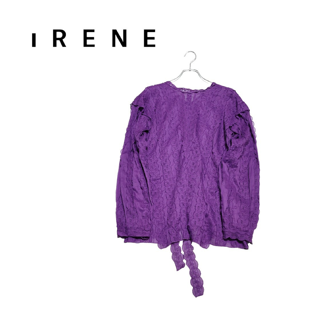 IRENE アイレネ Embroidery Lace Blouse