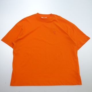 アミ アレクサンドル マテュッシ Tシャツ オレンジ メンズ【AFB14】(Tシャツ/カットソー(半袖/袖なし))